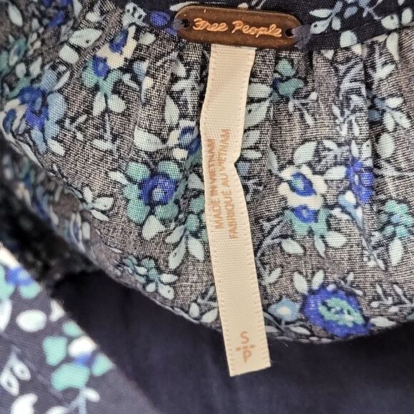 FREE PEOPLE  Petunia Cotton‎ Dress SIZE SMALL - Picture 7 of 11
